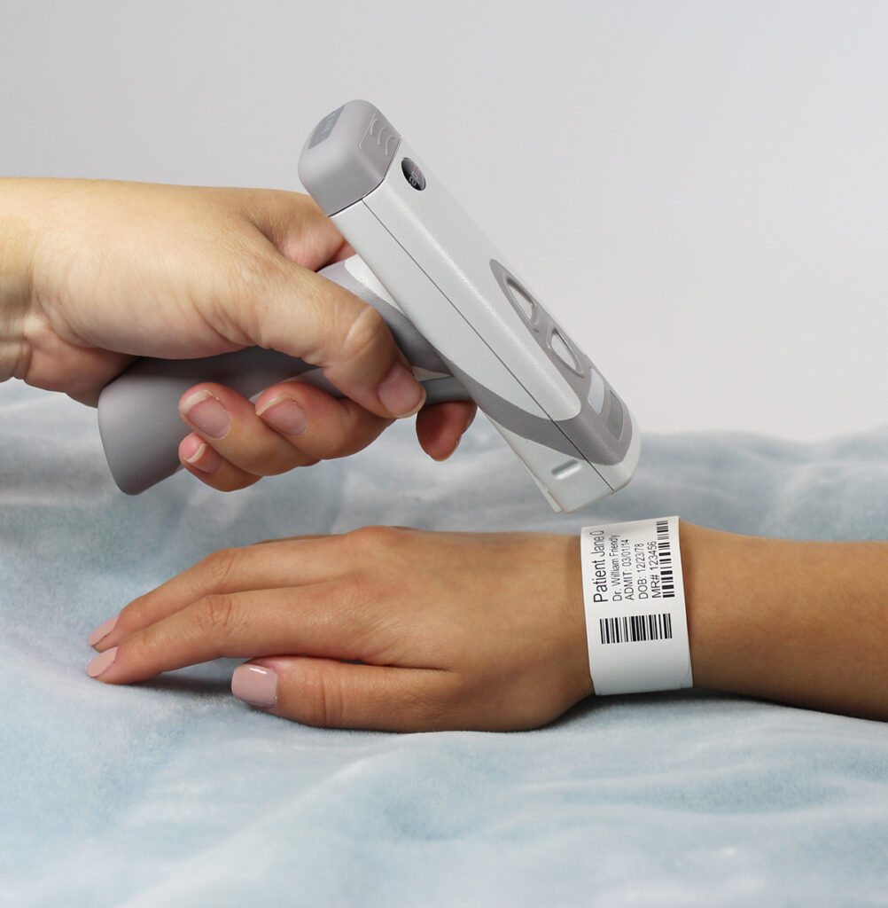 scanband dr bar code patient id scanning for web